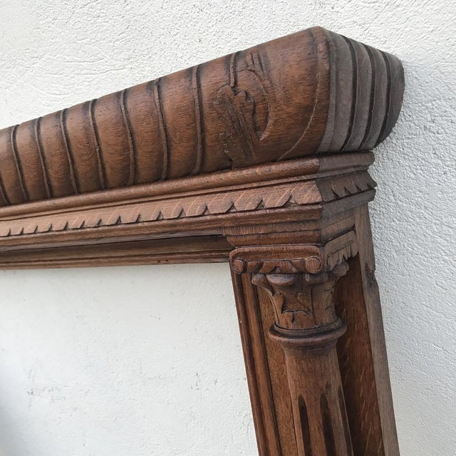 Antique Oak Wood Frame, 1920s For Sale - Image 16 of 18