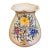 Vintage Hand-Painted Baffoni Gubbio Italian Vase For Sale