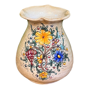 Vintage Hand-Painted Baffoni Gubbio Italian Vase