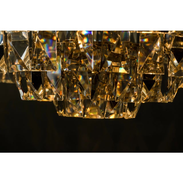 Nickel-Plated Crystal Chandelier from Bakalowits & Söhne, 1960s For Sale - Image 18 of 18