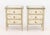 Neoclassical Venetian Style Painted Bedside Tables, Pair For Sale - Image 3 of 9