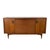 A sophisticated example of American Mid-Century Modern design, this vintage walnut credenza balances architectural...