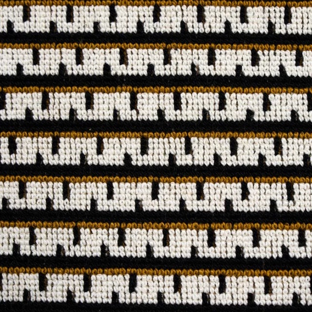 Contemporary Schumacher x Stephanie Seal Brown Struktur Epingle Fabric in Moonstone For Sale - Image 3 of 4