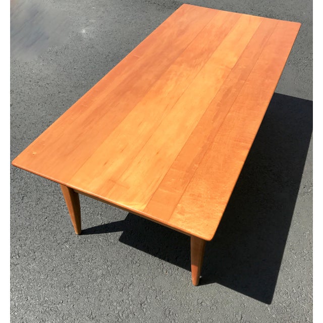 MidCentury Two Level Maple Coffee Table Chairish