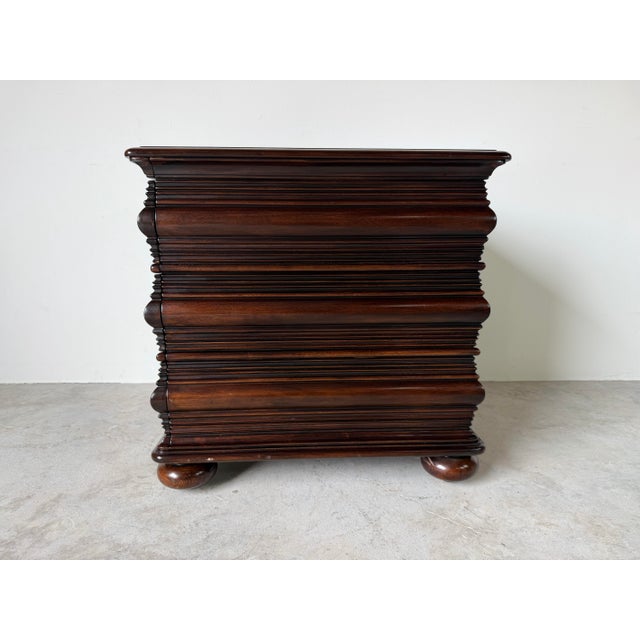 2000 - 2009 Tommy Bahama Royal Kahala Black Sands Mahogany Nightstand For Sale - Image 5 of 12