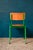 Industrial Style Green Kitchen Chairs, Set of 6 For Sale - Image 16 of 18
