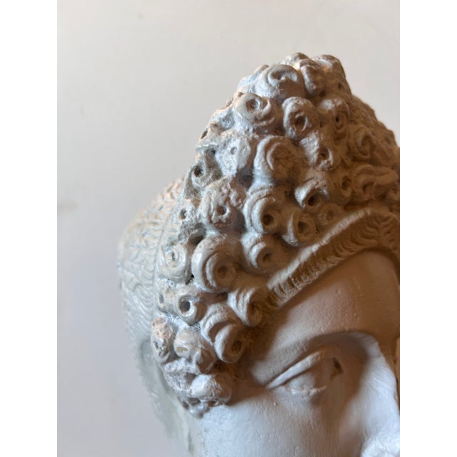 Classical Grand Tour Style Vintage Bust, a Head of a Roman Noble Woman For Sale In Palm Springs - Image 6 of 13