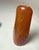 Art Deco Antique Cheroot Cigar Cigarette Genuine Natural Amber W/ Hard Leather Box Case For Sale - Image 3 of 13