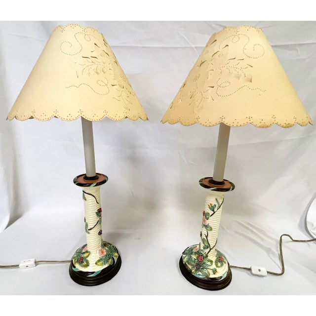 テーブルスタンド Mathilde M antique shade lamp s-l400.jpg