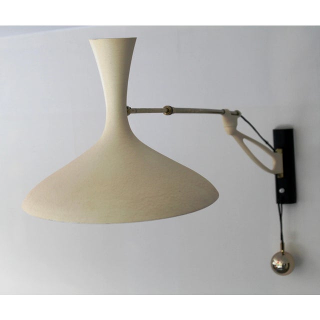 - Unique wall lamp manufactured by Cosack - Can be pulled out and swiveled by means of another hinge - Perfect for use in...