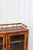 Antique Victorian Tiger Bamboo Glazed Bookcase Cabinet (C. 1870) For Sale - Image 13 of 15