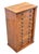 Child's Size Wellington Chest of Drawers in Burr Walnut, 1860 For Sale - Image 9 of 12