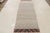Contemporary Rug & Kilim’s Custom Geometric Silver-Gray and Green Wool Runner – “youngste” For Sale - Image 3 of 10