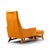 Textile Adrian Pearsall Style Kroehler Mid Century Lounge Chair and Ottoman For Sale - Image 7 of 9