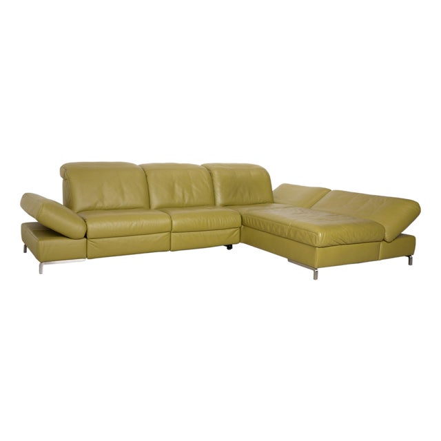 Leather Corner Sofa from Himolla For Sale