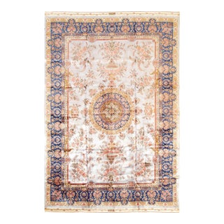 Pasargad DC Exquisite Design Paris Palace Fine Power Loom V.Silk Rug For Sale