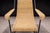 Forma Brazil Rocking Chair in Metal & Wicker, Carlo Hauner, 1950s For Sale - Image 4 of 13