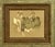 This original antique watercolor on paper by renowned artist Teodoro Declere (1816–1867) features two women in traditional...