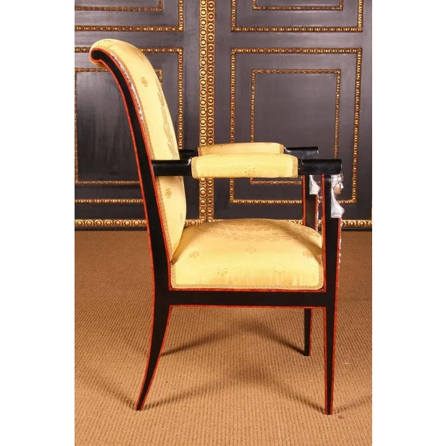 20th Century French Empire Style Garniture Living Room Set, Set of 3 For Sale - Image 6 of 11