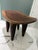 Rustic Hand‑Carved Wooden Stool – Organic Primitive Accent From Material Possessions Chicago For Sale - Image 9 of 9