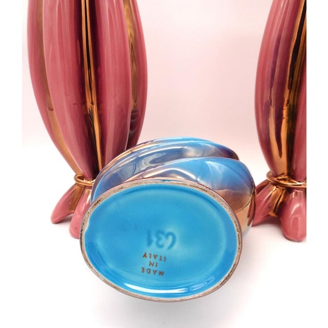 Ceramic Space Age Ceramic Vases by Sesto Fiorentino Sicas, Italy, 1970s, Set of 3 For Sale - Image 7 of 9