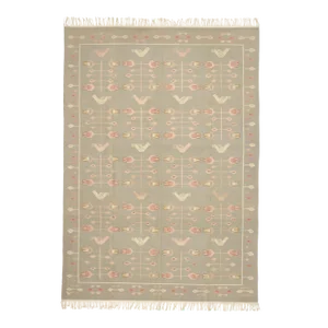 Vintage Romanian Kilim Rug - 08'10 X 12'05