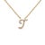 Embrace the elegance of personalization with this stunning 10K Yellow gold pendant, delicately crafted into a flowing...