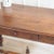Wood Antique Writing and Dining Table with Turned Base, 1890s For Sale - Image 7 of 18