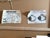 2010s Oversized Bassett Mirror Co. 2013 Mirrored Panels Geometric Wall Clock For Sale - Image 5 of 5