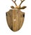 Deer Head Pottery Barn Large Carved Wood Stag on Plaque Rustic Cabin Man-Cave Decor For Sale In Tulsa - Image 6 of 7