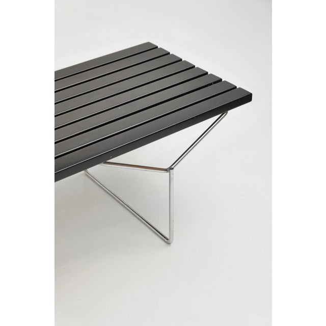 Mid-Century Modern Bench by Harry Bertoia for Knoll Inc. / Knoll International, 1970s For Sale - Image 3 of 5