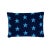 Early 21st Century Schumacher Star Epingle Lumbar Pillow in Blue For Sale - Image 5 of 5