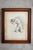 Neoclassical Artist, Academic Nudes, Early 19th Century, Pencil Drawings, Framed, Set of 2 For Sale - Image 5 of 10