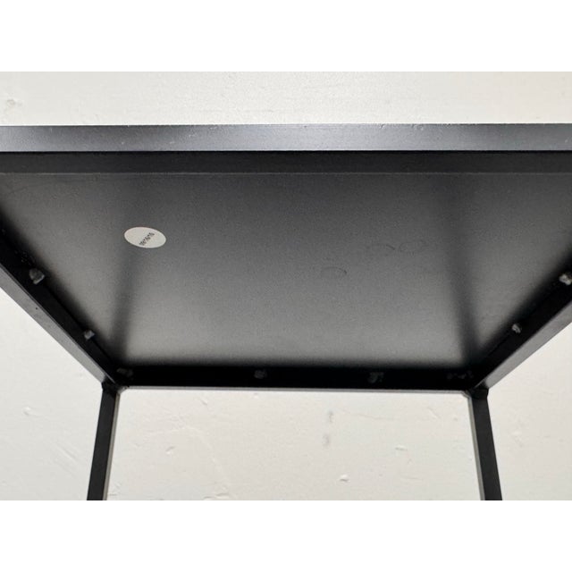 Room & Board Slim Side Table, Black For Sale - Image 10 of 12