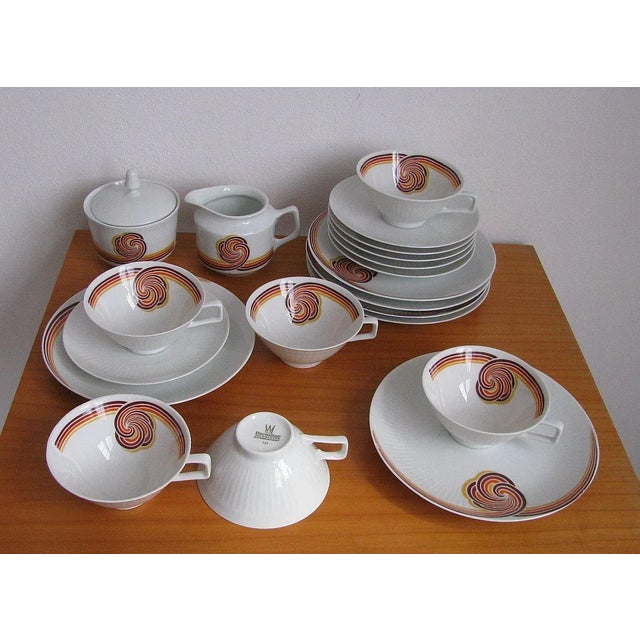 Coffee Service from Bareuther Waldsassen Bavaria, 1970s, Set of 20 For Sale - Image 17 of 17