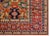 Brick Red Vintage Serapi-Style Rug For Sale - Image 8 of 10