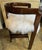 Modern Interlude Burke Fur High Gloss Walnut Bar Counter Stool For Sale - Image 3 of 10