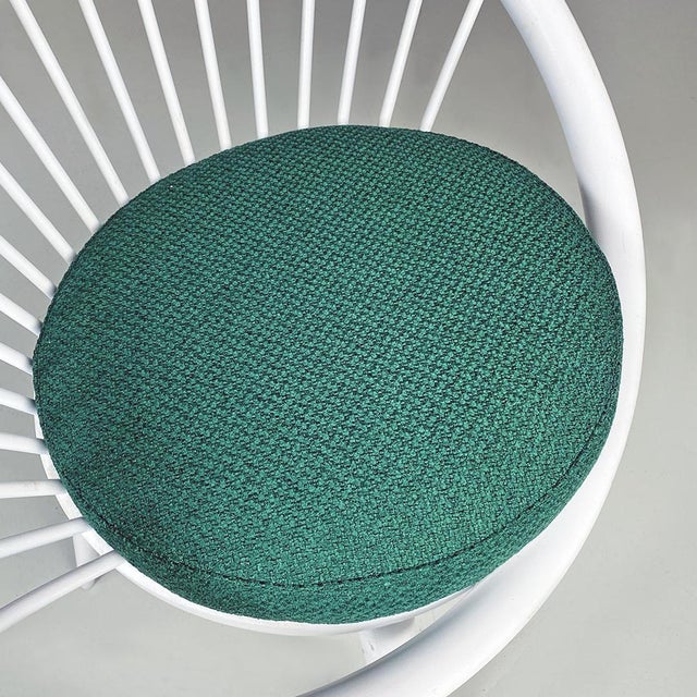 Set of Mid-Century Swedish Beach Circle Armchairs attributed to Yngve Ekström for Ese Mobler, 1970s, 1960s For Sale - Image 6 of 15