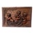 19th C. Continental Hand-Carved High Relief Putti & Boat Wood Wall Panel For Sale