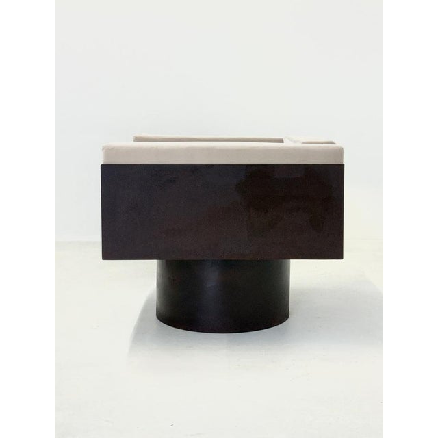 Italian Sculptural Metal Lounge Chair, 1970s For Sale - Image 10 of 14