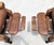 Vintage Motioncraft Chippendale Leather Wingback Recliners Ball & Claw Pair For Sale - Image 15 of 16