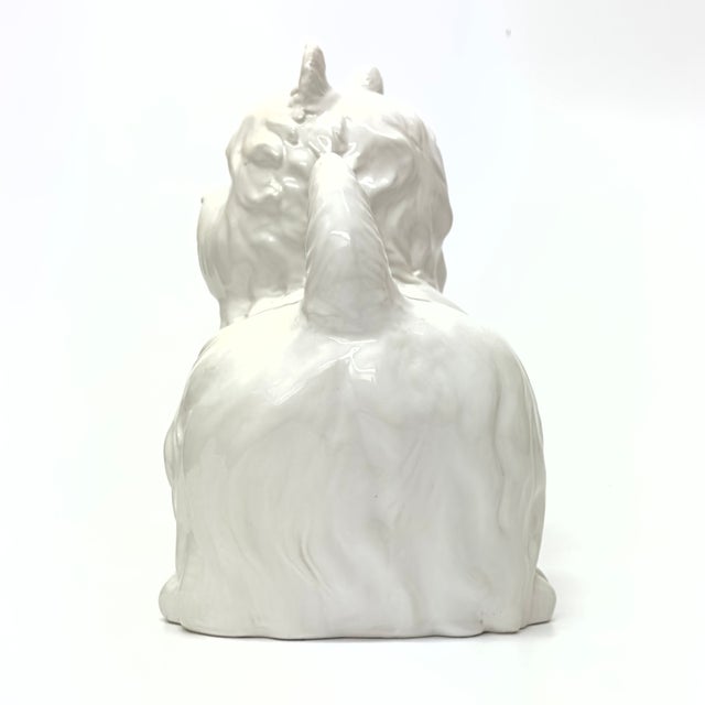 Adorable West Highland White Terrier Ceramic Planter For Sale In Miami - Image 6 of 10