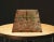Red Large Certified Antique Red Lacquer Chinese Trapezoid Dragon & Cloud Box / Iron Bound Wood Chest With Original Iron Fittings For Sale - Image 8 of 10