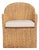 Solomon Water Hyacinth Chair - Natural / Beige For Sale