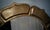 Mid-Century Modern Italian Murano Gold Art Glass and Brass Wall Mirror, 2000 For Sale - Image 3 of 11
