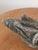 Rare Vintage Hand Carved Stone Garden Sculpture of Aztec Grasshopper For Sale - Image 9 of 12