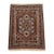 Bidjar Rug 1’5” X 1’10” Ivory Wool Vintage Traditional Hand-Knotted Carpet For Sale