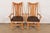 Mission Charles Rennie Mackintosh Style Arts & Crafts Inlaid Oak High Back Armchairs, Pair For Sale - Image 3 of 12