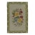 Antique Hooked Gift-Size Rug With Floral Bouquet & Foliate Border - Rug & Kilim For Sale