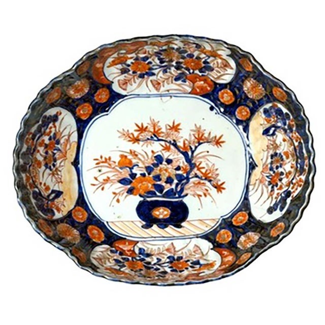Early 19th Century Japanese Imari Porcelain Bowl For Sale - Image 4 of 11